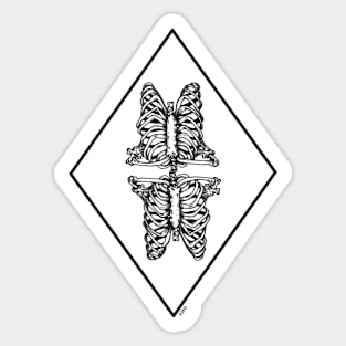 Double Ribcage Sticker